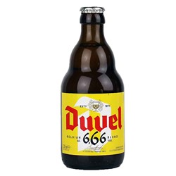 Bild von Duvel - 666 - BLONDE - 0,33l