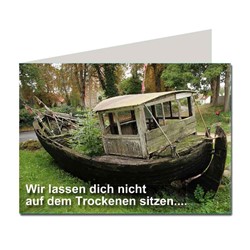 Zeige Details für BierPostCARD - "auf dem Trockenen" Klappkarte gedruckt auf hochwertigem Recyclingpapier A6 im Briefumschlag Bild von BierPostCARD - "auf dem Trockenen" Klappkarte gedruckt auf hochwertigem Recyclingpapier A6 im Briefumschlag