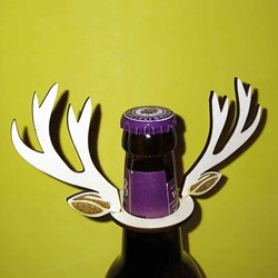 Zeige Details für Bierring - HIRSCHI - Geweih - Dekoartikel Bild von Bierring - HIRSCHI - Geweih - Dekoartikel