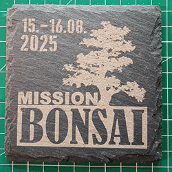 Zeige Details für Untersetzer aus Schiefer - 10 x 10 cm  - MIT DEINER DATEI Bild von Untersetzer aus Schiefer - 10 x 10 cm  - MIT DEINER DATEI