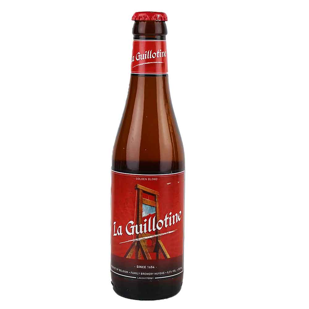 Bild von La Guillotine Bier - Starkbier aus  Belgien - 0,33l ( MHD 20. SEPTEMBER 2025 )