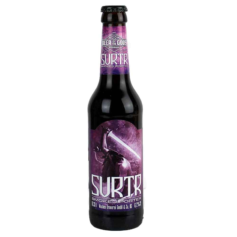 Bild von Wacken Bier - SURTR - SMOKED PORTER -  0,33l 