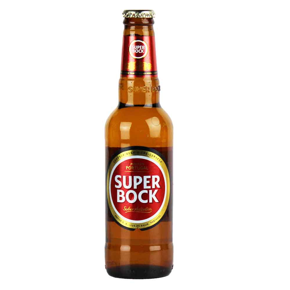Bild von Super Bock Bier aus PORTUGAL - 0,33l ## 