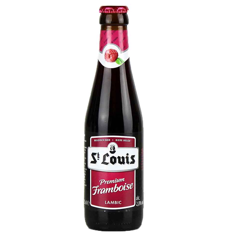 Bild von St. Louis Framboise HIMBEERBIER Belgien 0,25l ( MHD 30. JULI 2026 )