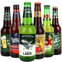 Bild von 6 Biere aus Nordamerika - mit oder ohne Geschenkbox - AUSWAHL