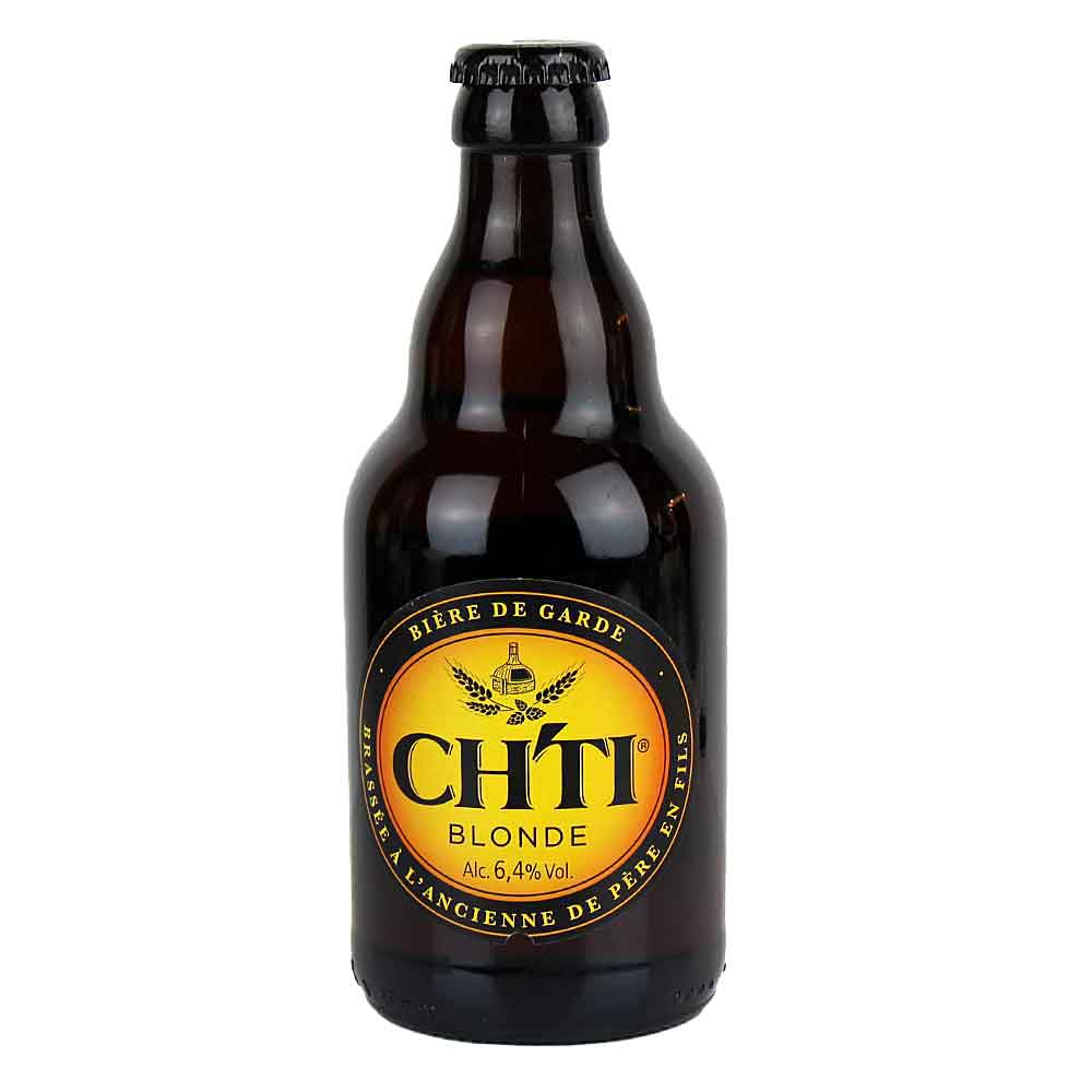 Bild von CH´TI (CHTI) - BLOND - Bier aus Frankreich - 0,33l
