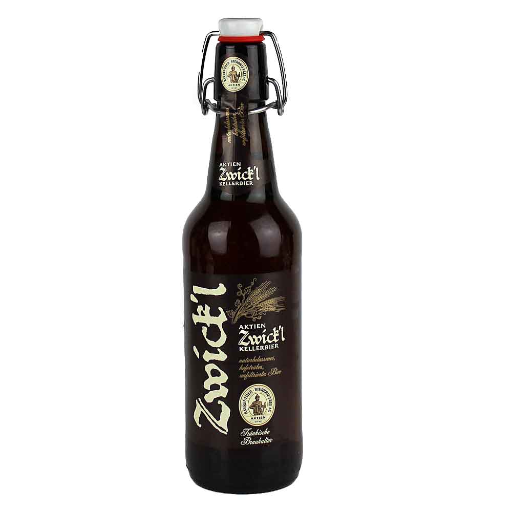 Bild von Bayreuther - Aktien ZWICKEL KELLERBIER - 0,5l ( MHD 8. JULI 2026 )