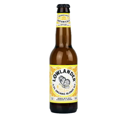 Bild von Lowlander Beer - ALKOHOLFREI - ORGANIC BLONDE ALE - aus Amsterdam 0,33l
