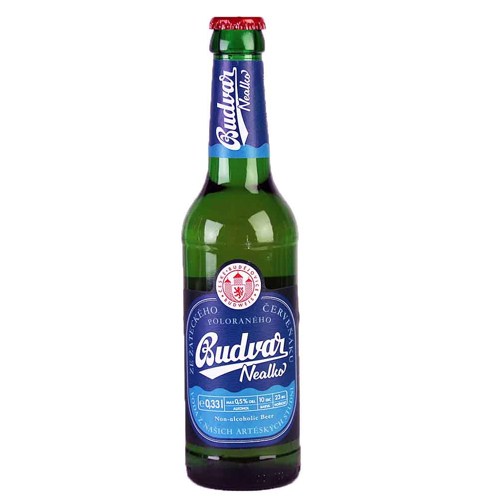 Bild von Budweiser Budvar  NEALKO - ALKOHOLFREI - Tschechische Republik - 0,33l ( 07. NOVEMBER 2024 )