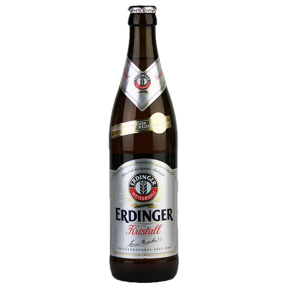 Bild von Erdinger Weissbräu - KRISTALL - 0,5l ( MHD 30. NOVEMBER 2024 )