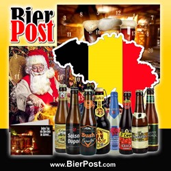 Bild von Bier-Adventskalender - 24 Biere aus BELGIEN - je 0,33l 