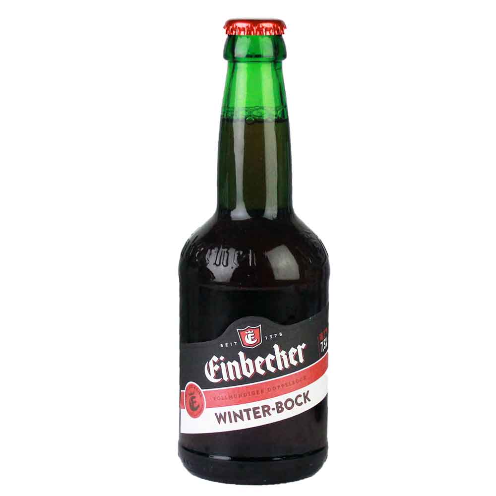 Bild von Einbecker WINTER-BOCK - DUNKEL - aus Niedersachsen -  0,33l ( MHD 18. OKTOBER 2024 )