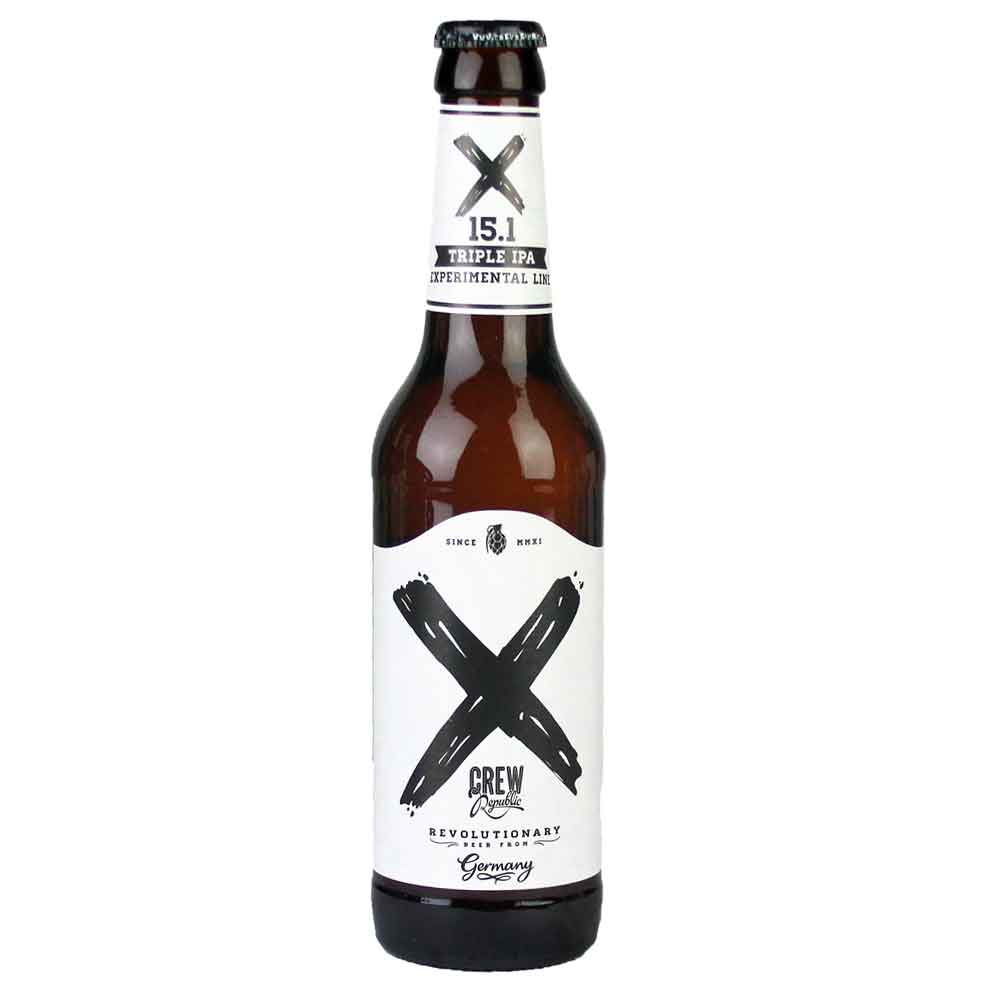 Bild von Crew Republic - X - 15.1 - TRIPLE IPA  - 0,33l ( MHD 08. AUGUST 2024 )