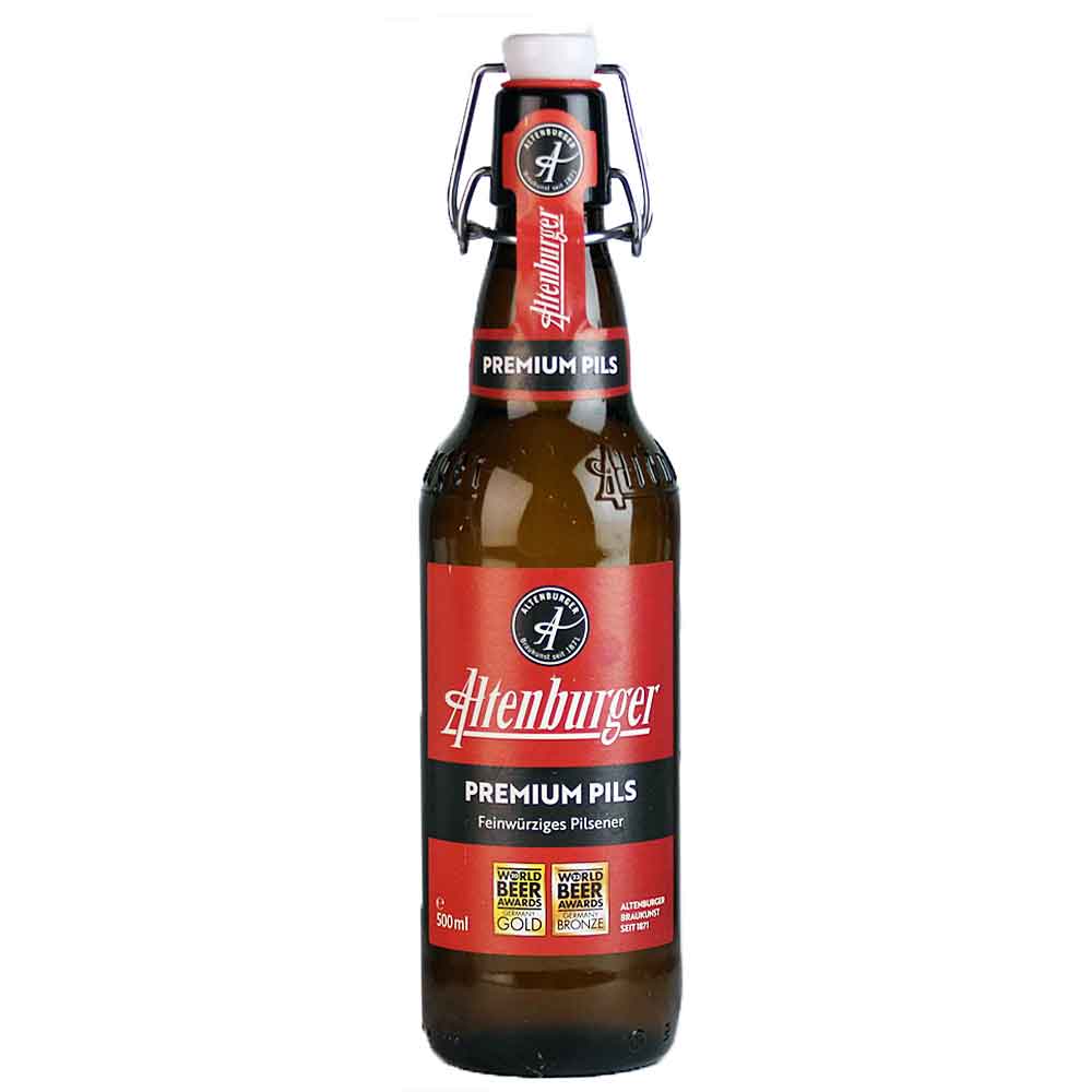 Bild von Altenburger - PREMIUM PILS -  aus Thüringen - 0,5l  