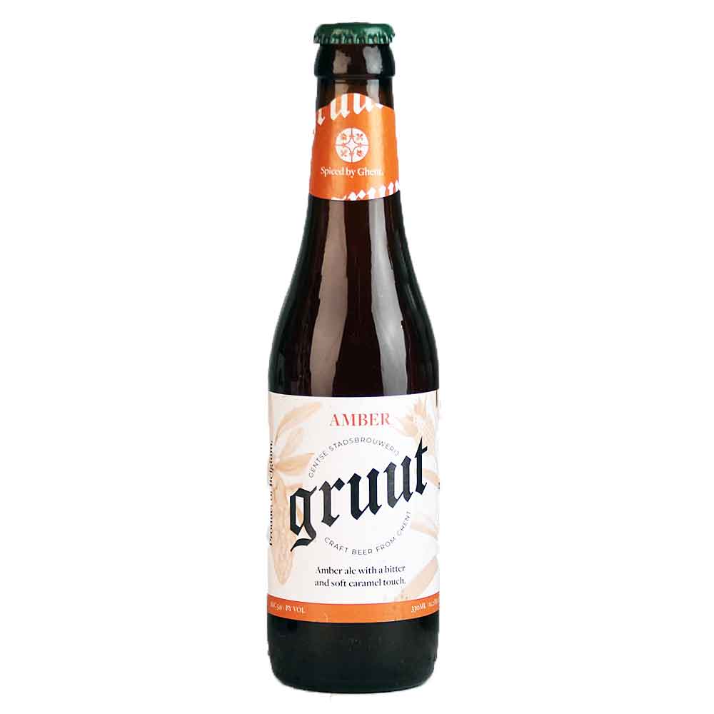 Bild von Gentse GRUUT - AMBER - Kräuterbier 0,33i