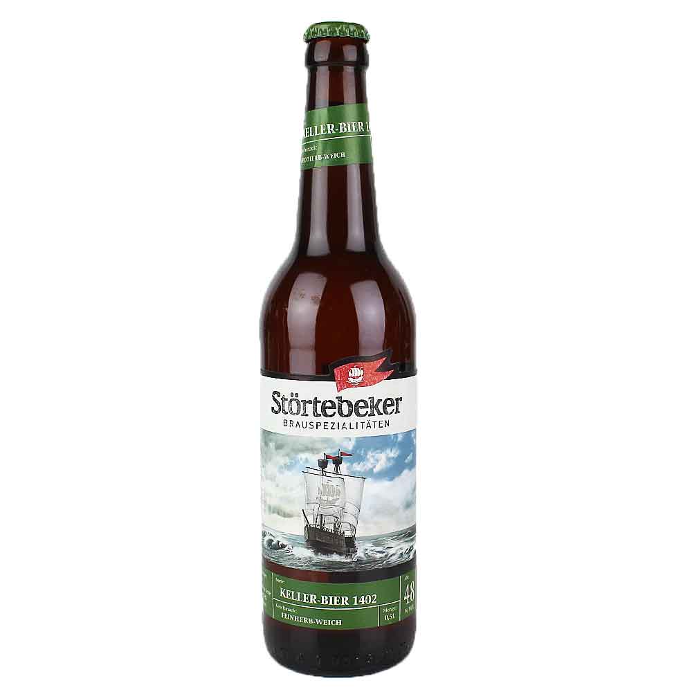 Bild von Störtebeker KELLERBIER - Stralsund Vorpommern -  0,5l ( MHD 14. AUGUST 2026 )