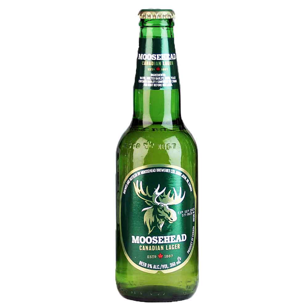 Bild von Moosehead Bier - CANADIAN LAGER - KANADA - 0,33l ##  