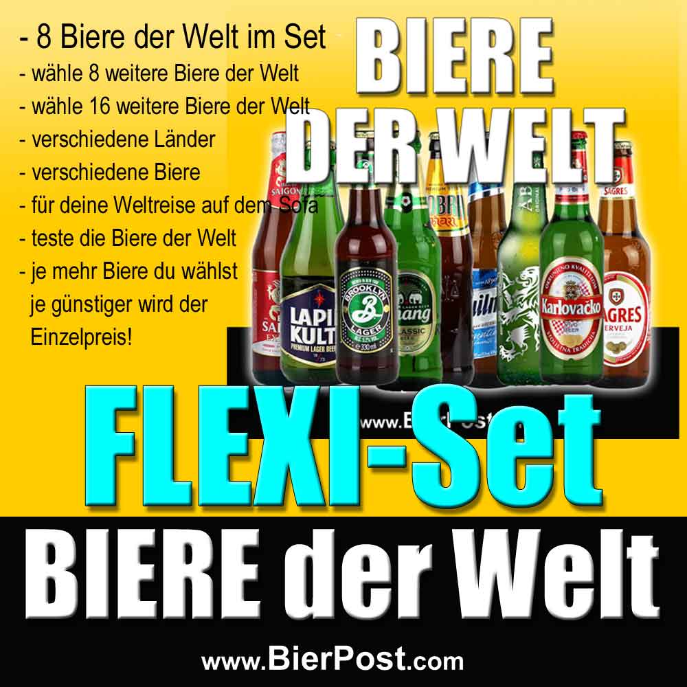 Bild von FLEXI-Set  Biere aus aller Welt - incl. Verkostungstipps - mit Mengenauswahl