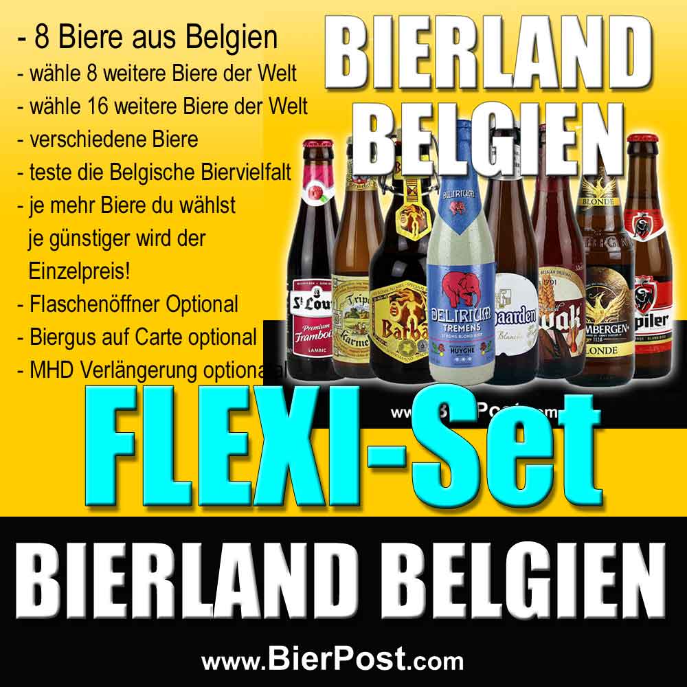 Bild von FLEXI-Bierset "BIERLAND BELGIEN" - mit flexibler Mengenauswahl