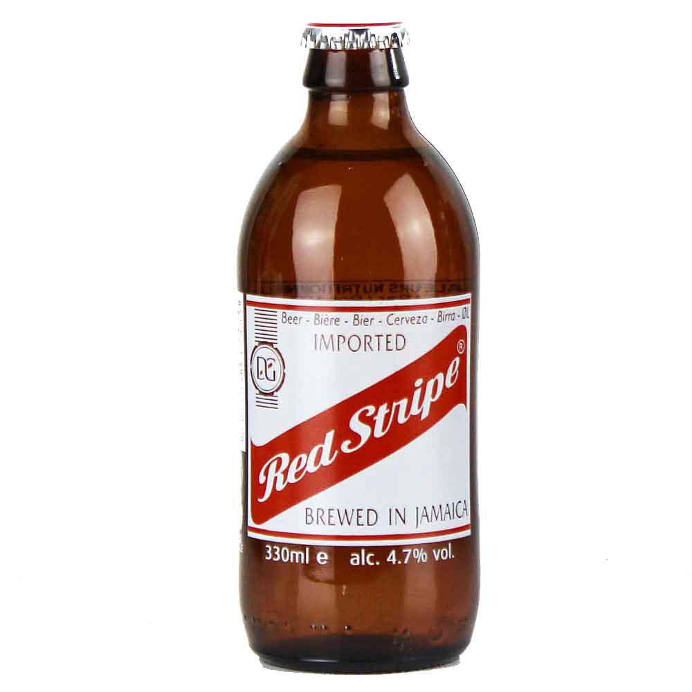 Bild von Red Stripe - Jamaican Lager Beer - 0,33l 