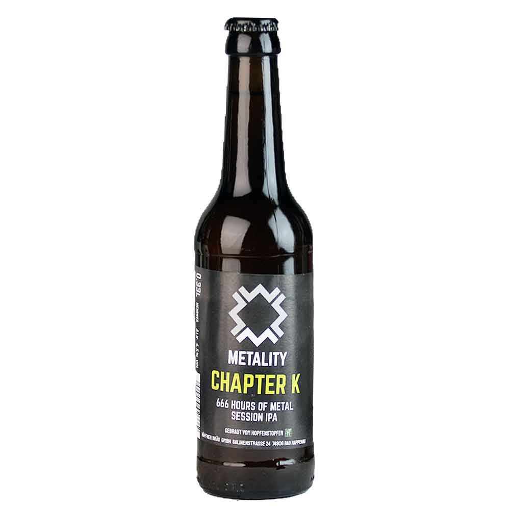 Bild von Hopfenstopfer - METALITY - CHAPTER K - SESSION IPA - 0,33l  