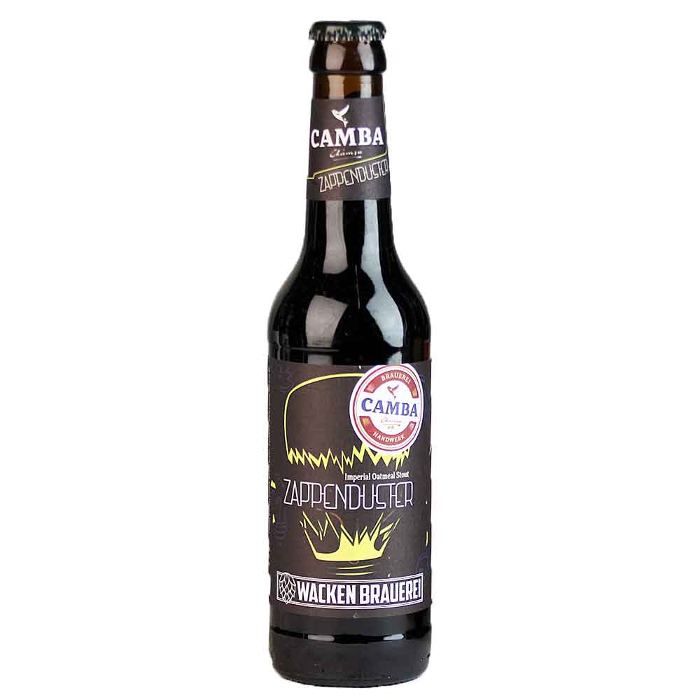 Bild von Wacken Bier - ZAPPENDUSTER - OATMEAL STOUT -  Kollab mit Camba - 0,33l