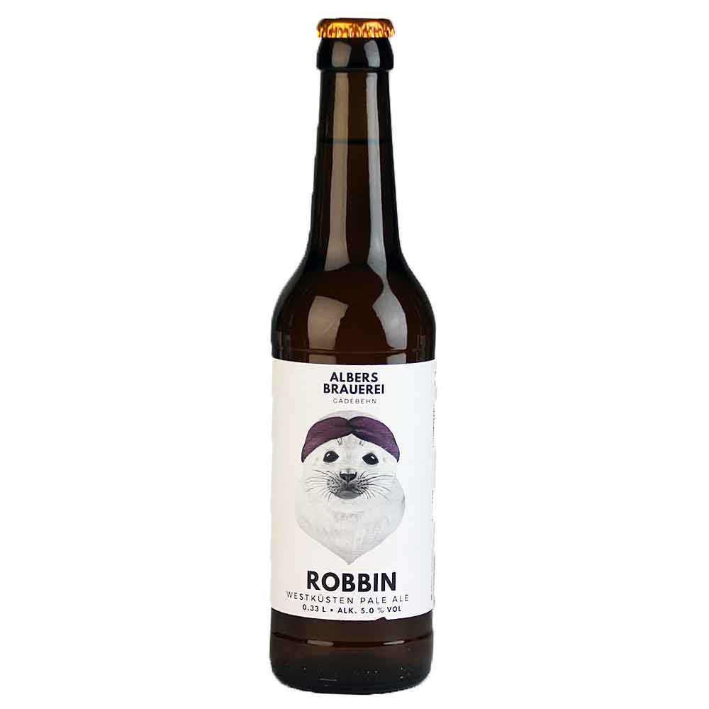 Bild von Albers Brauerei - ROBBIN - WESTKÜSTEN PALE ALE - 0,33l 