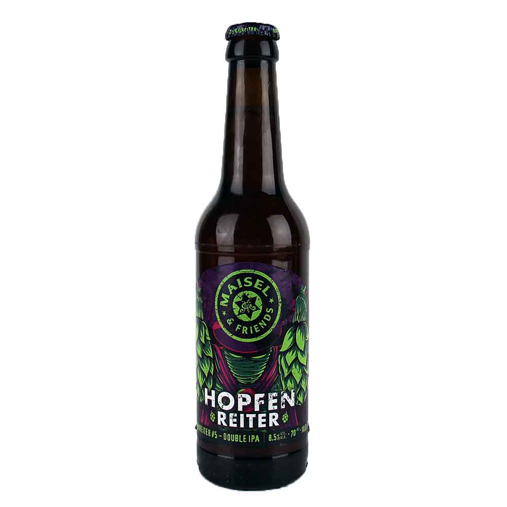Bild von Maisel & Friends - HOPFEN REITER - DOUBLE IPA - 2024 - 0,33l ( MHD 27. MAI 2025)