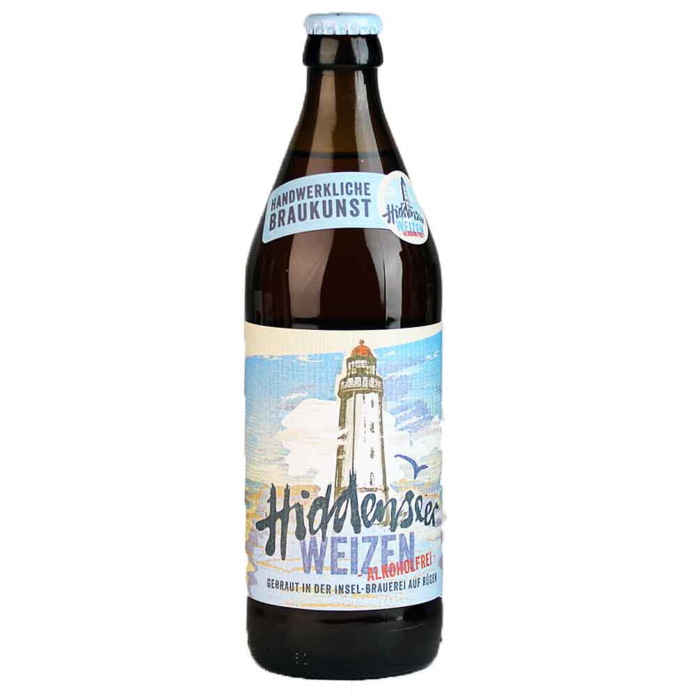 Bild von Hiddenseer - WEIZEN ALKOHOLFREI -  0,5L