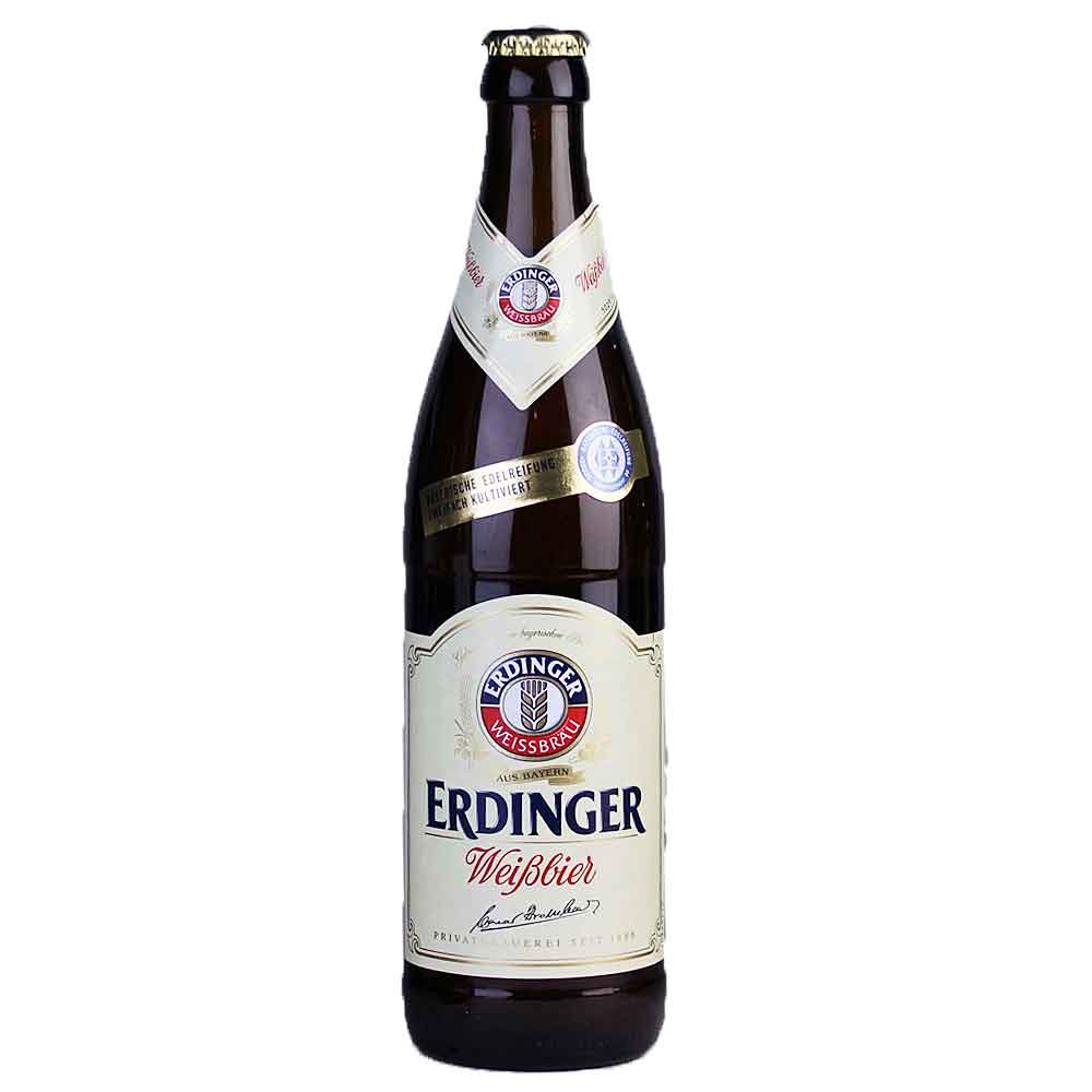 Bild von Erdinger Weissbräu - HEFE - 0,5l  ( MHD 30. AUGUST 2025 )