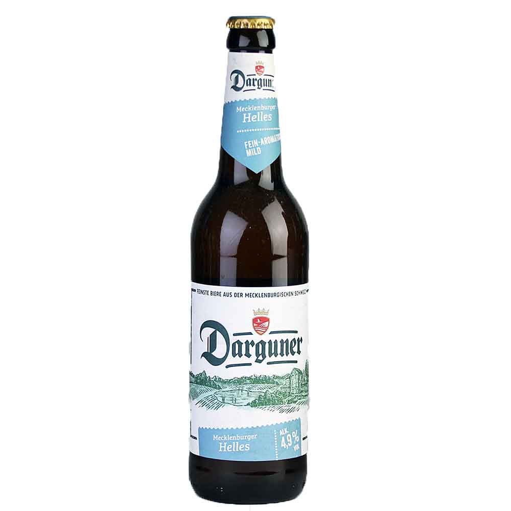 Bild von Darguner HELL - Mecklenburg/Vorpommern - 0,5l ( MHD 04. MÄRZ 2026 )