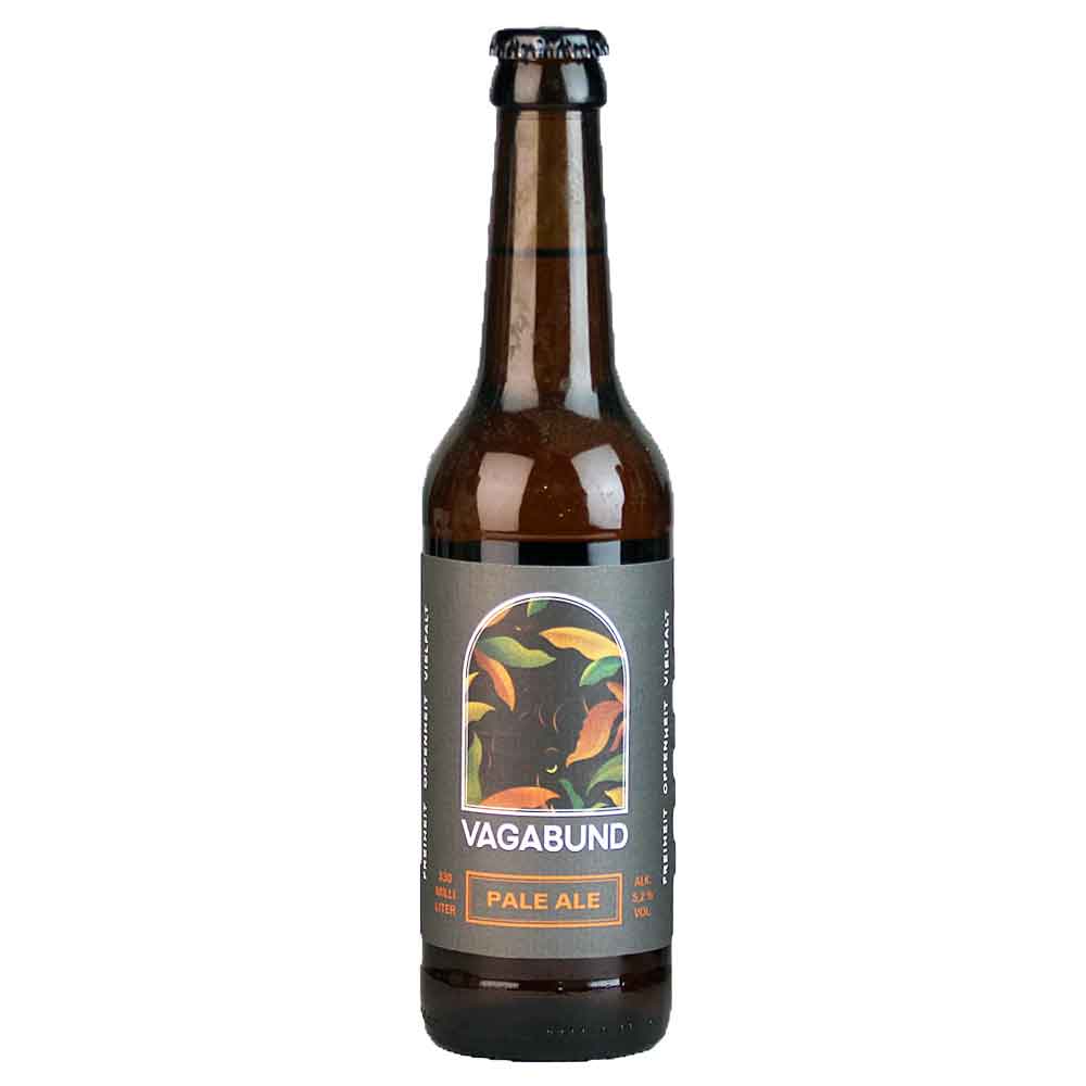 Bild von Vagabund Brauerei - PALE ALE - aus Berlin - 0,33l  ( MHD 26. APRIL 2026 )