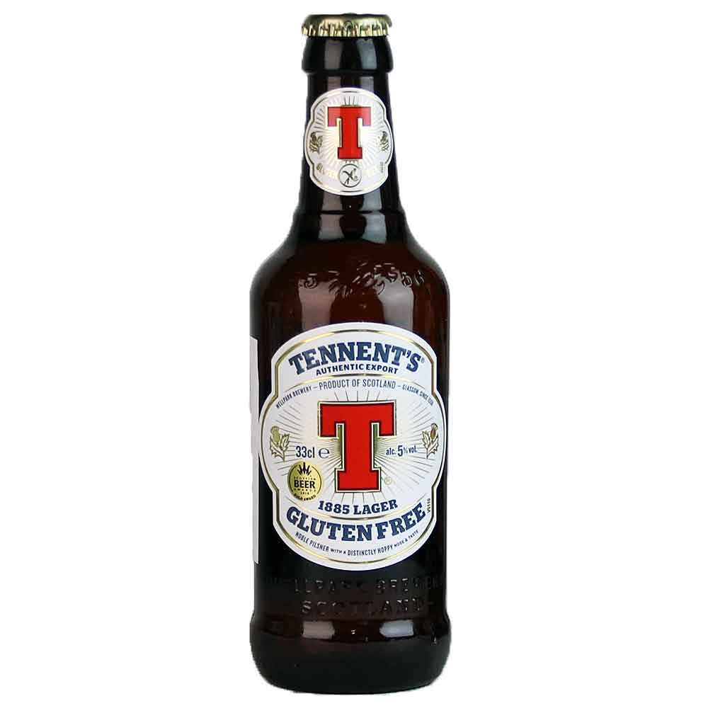 Bild von Tennents - 1885 LAGER GLUTENFREE -  aus Schottland - 0,33l 