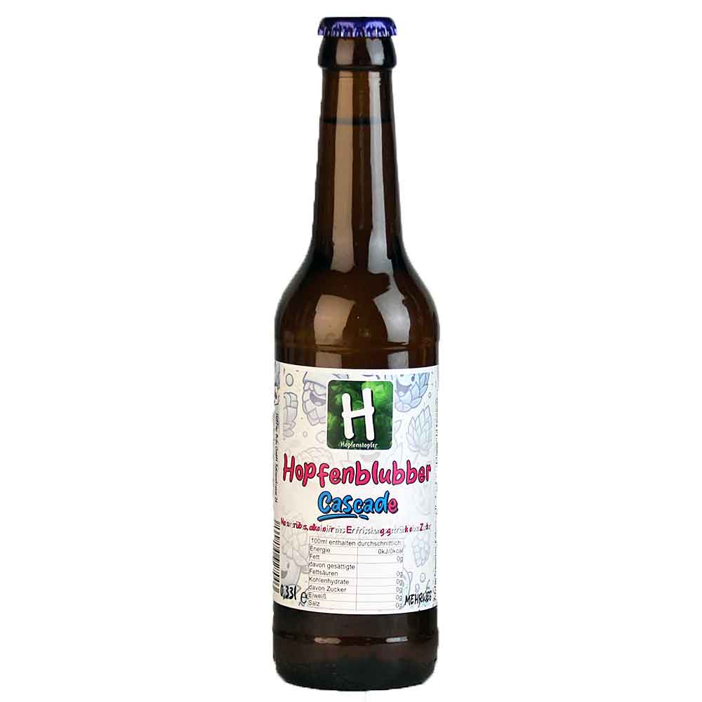 Bild von Brauerei Häffner - HOPFENBLUBBER - WASSER mit Hopfenzusatz - 0,33l 