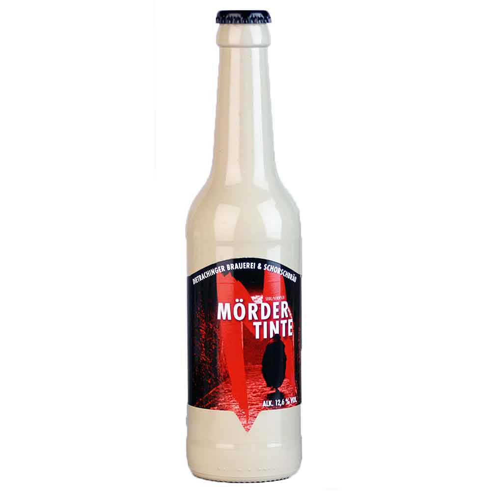 Bild von Schorschbräu - MÖRTER TINTE - Schwarzer Bock 12,6% -  0,33l 