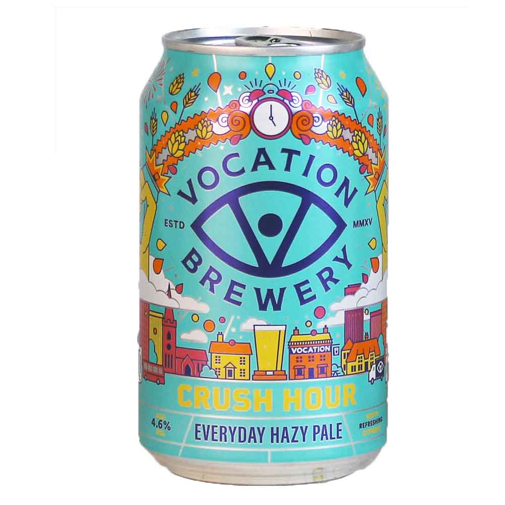 Bild von Vocation - CRUSH HOUR EVERYDAY -  HAZY PALE - 0,33l DOSE  ( MHD 31. JANUAR 2026 )
