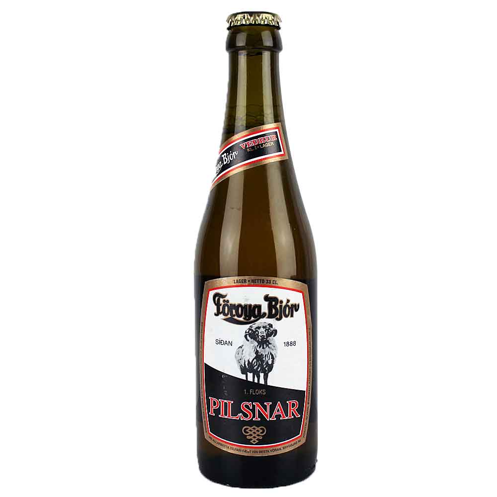 Bild von Föroya Bjór - PILSNAR - PILS - 0,33l