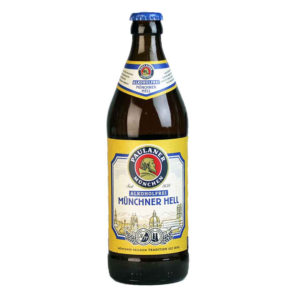 Bild von Paulaner - MÜNCHENER HELL - ALKOHOLFREI - 0,5l ( MHD 30. JUNI 2026 )