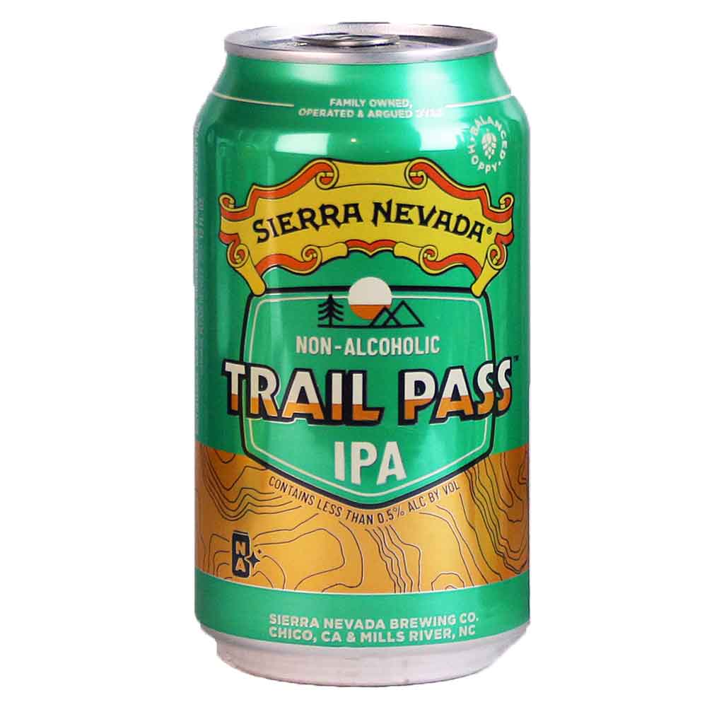 Bild von Sierra Nevada - TRAIL PASS IPA - ALKOHOLFREI 0,5% - USA 0,355l  DOSE ( MHD 05. MÄRZ 2026 )