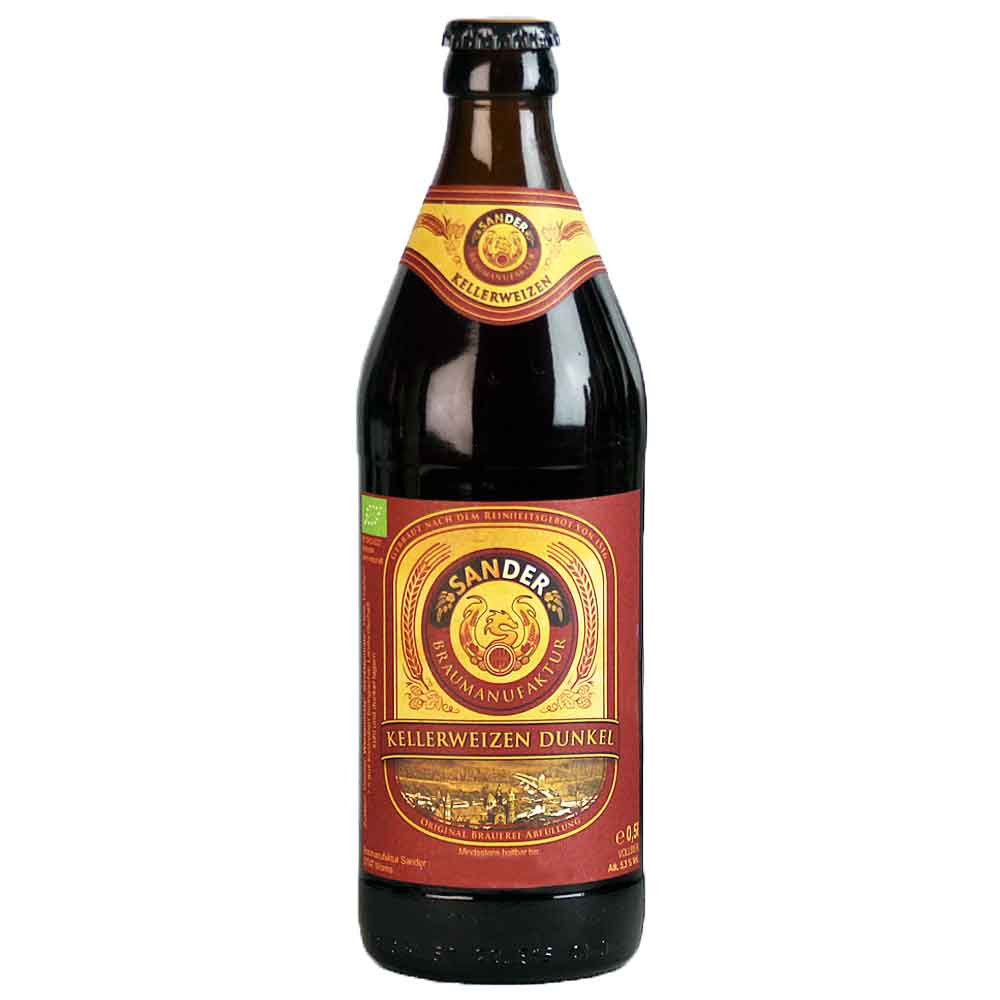 Bild von Sander - KELLERWEIZEN DUNKEL - Bio-Bier - 0,5l  