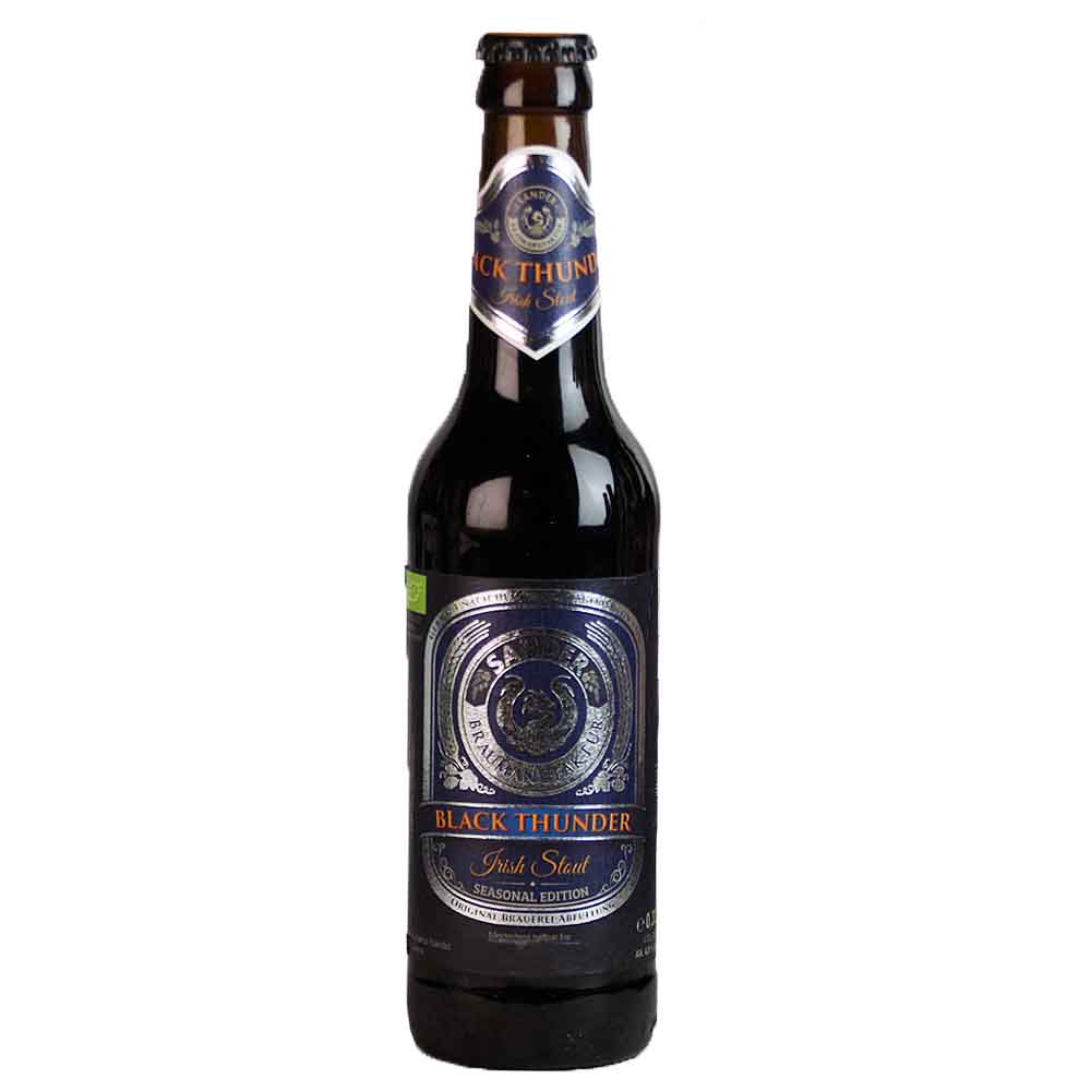 Bild von Sander - SEASONAL - BLACK THUNDER - IRISH STOUT - 0,33l