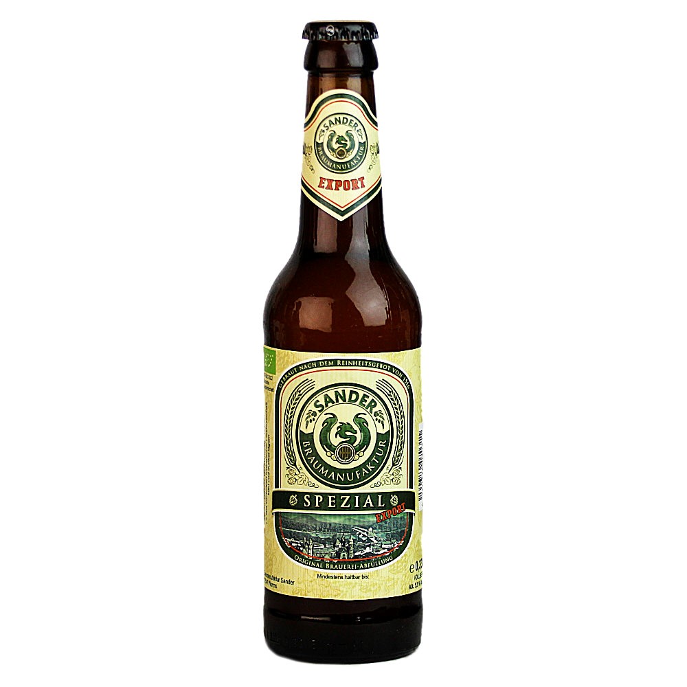 Bild von Sander - SPEZIAL EXPORT - aus Worms - 0,33l  ( MHD 06. MÄRZ 2026 )