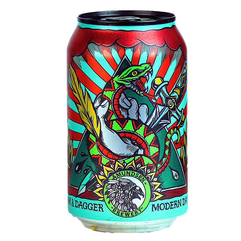 Bild von Amundsen Ink & Dagger - MODERN DAY - IPA- DOSE - 0,33l