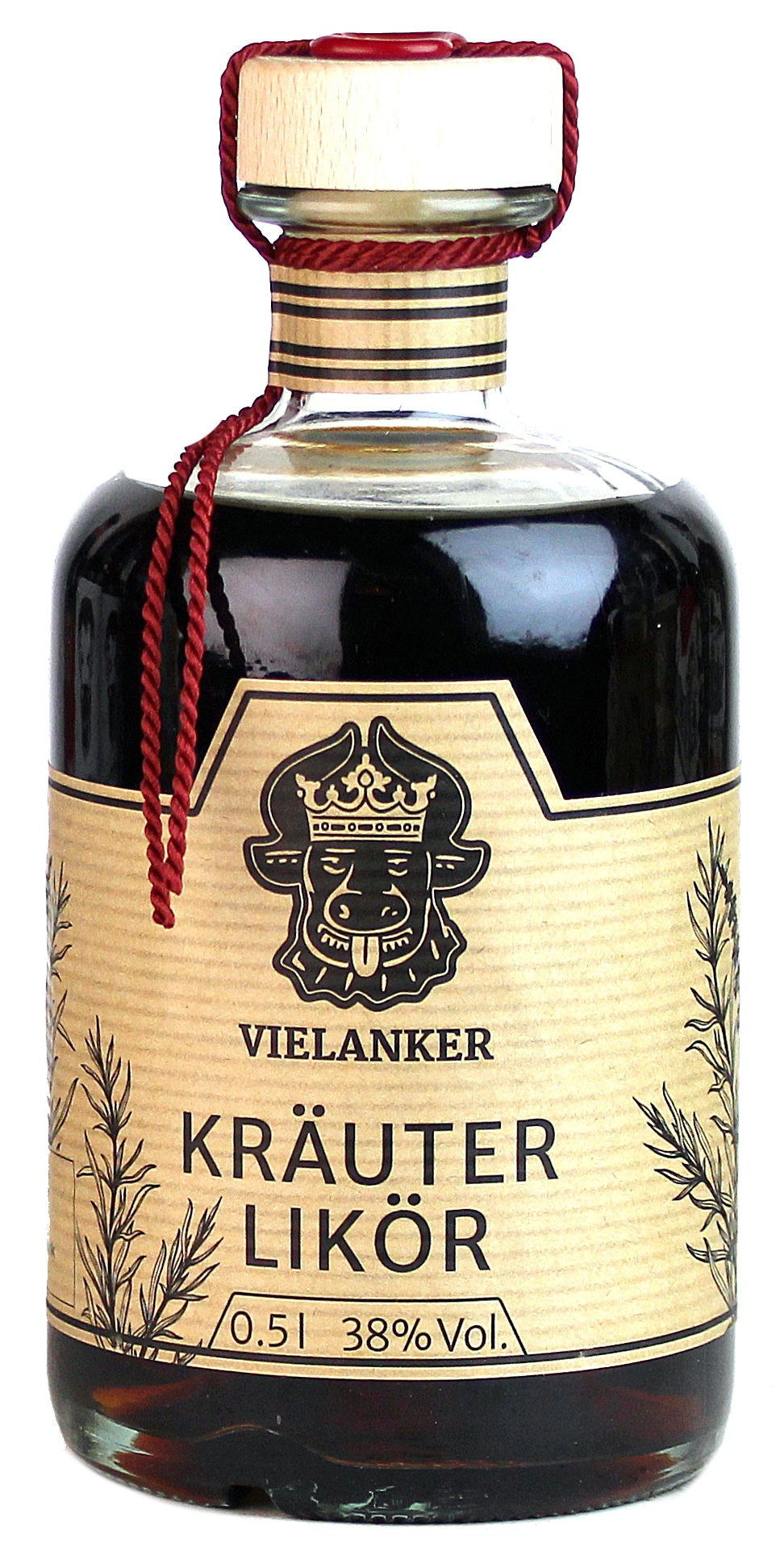Bild von Vielanker - KRÄUTER LIKÖR - aus Mecklenburg-Vorpommern - 0,5l  