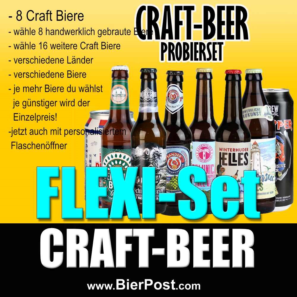 Bild von FLEXI-Set CRAFT-BEER mit Mengenauswahl (ABBILDUNG ÄHNLICH)
