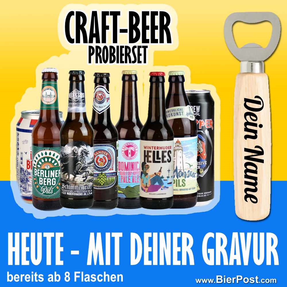 Bild von FLEXI-Set CRAFT-BEER mit Mengenauswahl (ABBILDUNG ÄHNLICH)