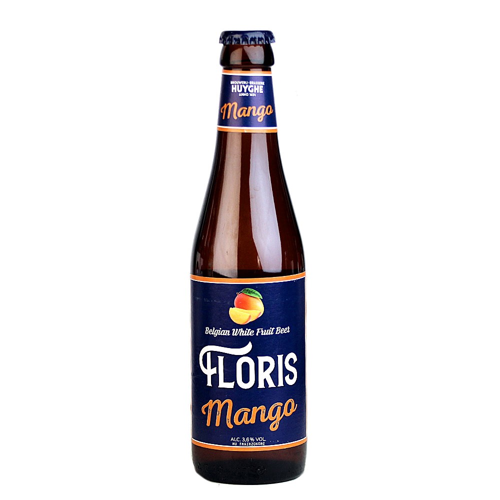 Bild von Floris - MANGO - Fruchtbier aus Belgien 0,33l  ( MHD 09. OKTOBER 2026 )