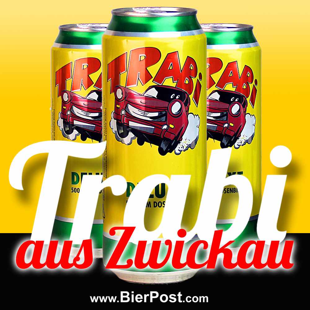 Bild von Mauritius Brauerei - TRABI - DELUXE - aus Zwickau - DOSE -  0,5l  ( MHD 07. OKTOBER 2026 )