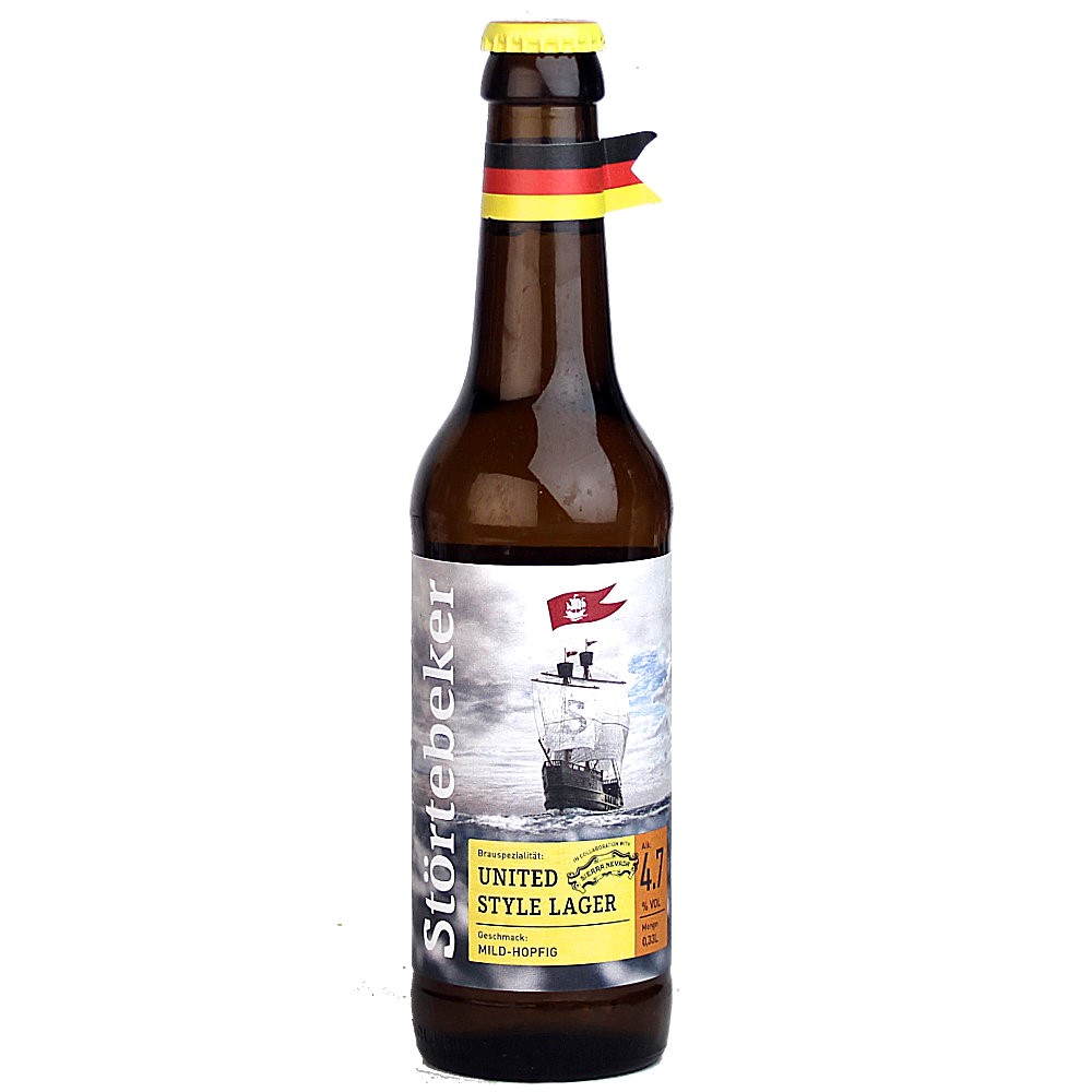 Bild von Störtebeker Bier & Sierra Nevada - COLLABSUD - UNITED STYLE LAGER - aus Stralsund 0,33l