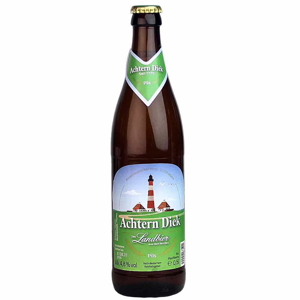 Bild von Privatbrauerei Karl Hinz - ACHTERN DIEK - Landbier - 0,5l 